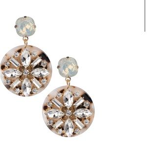 JARDIN
Prong Set Crystal Resin
Drop Earrings